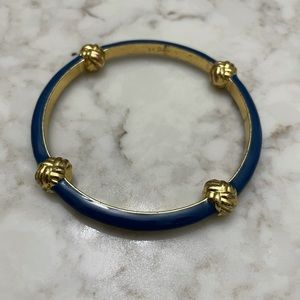 Lilly Pulitzer blue knot bangle